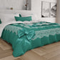 Duvet, Double, Single, Square and Half Quilt, Green Bow