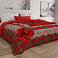 Duvet, Double, Single, Square and Half Quilt, Tartan Bow