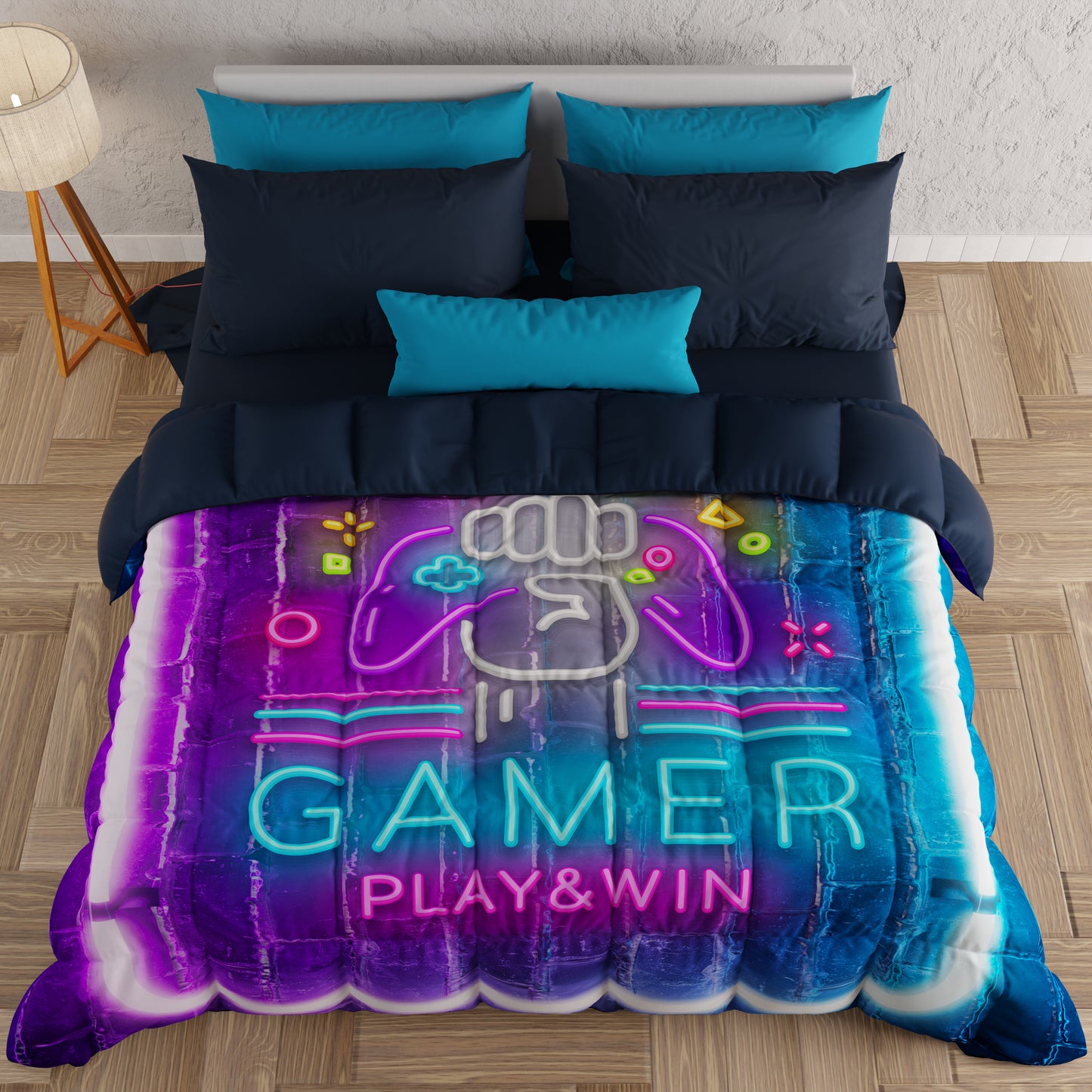 Duvet, Double, Single, Square and Half Quilt, Gamer