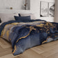 Duvet, Double, Single, Square and Half Quilt, Marble-BluS
