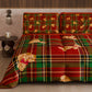 Trapunta Matrimoniale Natale, Singola, Piazza e Mezza Orsetto Tartan