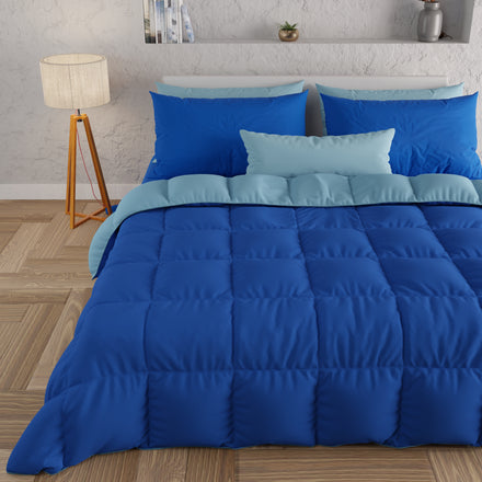 Duvet Quilt for Double, Single, Queen and a Half, Light Blue