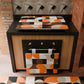 Coprifornello Coprifuochi Cucina in Stampa Digitale Circle Beige