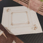 Centre de table moderne cuisine en impression numérique Noeud beige