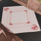 Modern Kitchen Centerpiece in Digital Bow Print
