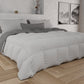 Duvet Quilt for Double, Single, Queen and a Half, Grey