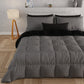 Duvet Quilt for Double, Single, Square and a Half, Black