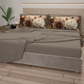 Completo letto PETTI Petalo 10 Tortora – vista ambientata