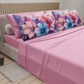 Completo letto PETTI Petalo 11 Rosa – vista angolata