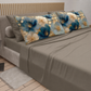 Completo letto PETTI Petalo 12 Tortora – vista angolata