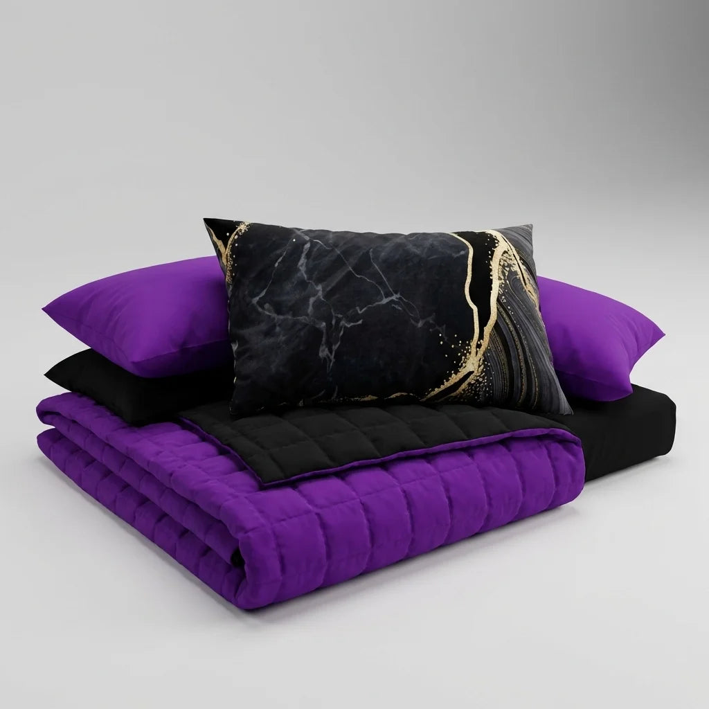 Trapuntino Tinta Unita + Lenzuola abbinato e Federa Digitale