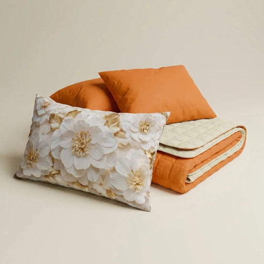 Trapuntino Tinta Unita + Lenzuola abbinato e Federa Digitale