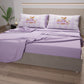 Lenzuola in Cotone, Completo Letto con Federe in Stampa Digitale Teddy Love Lilla