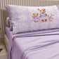 Lenzuola in Cotone, Completo Letto con Federe in Stampa Digitale Teddy Love Lilla