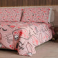 Duvet, Double, Single, Square and Half Quilt, Pink Lipstick