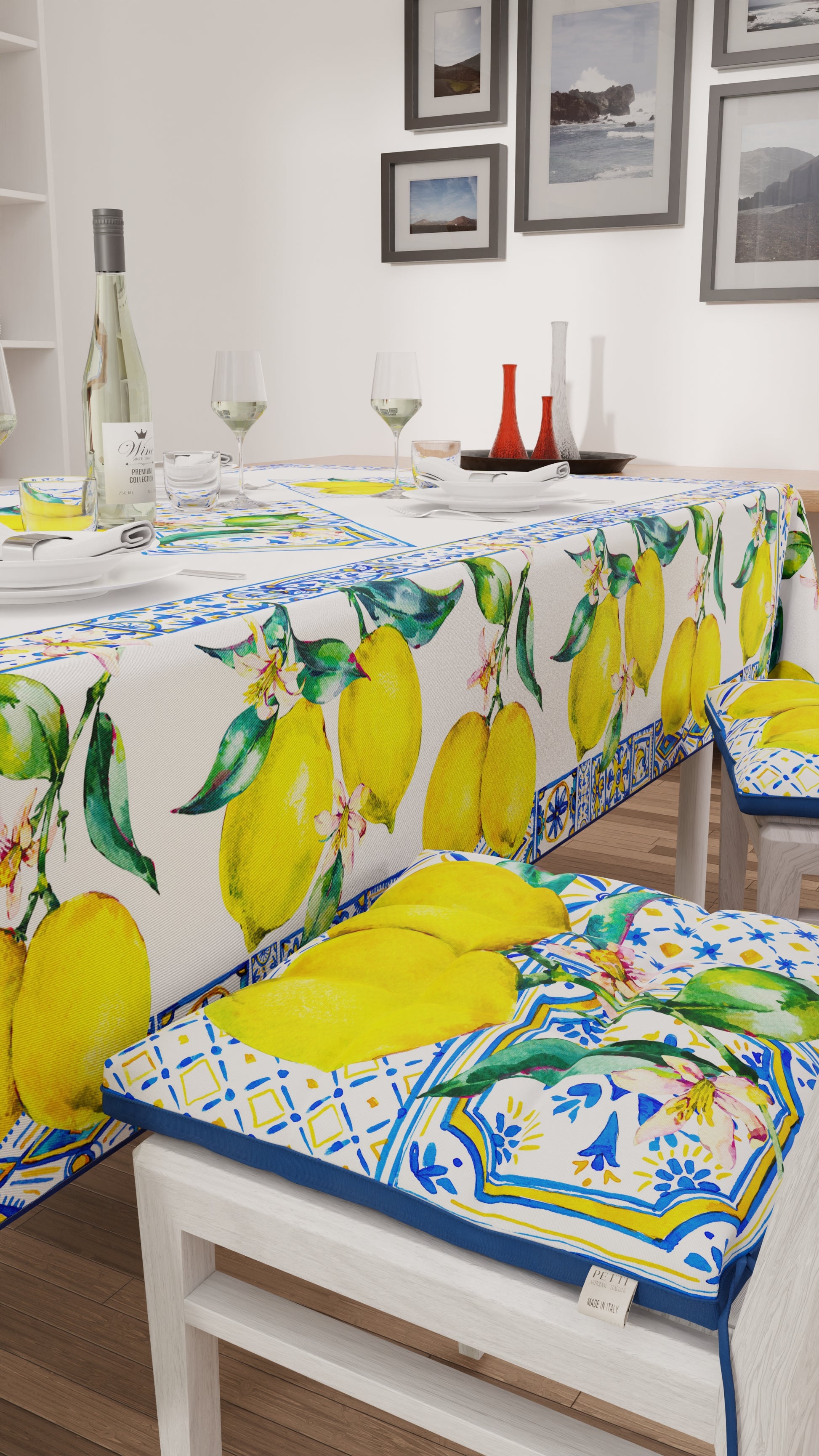 Cuscini per Sedie Coprisedia Pezzi Vietri PETTI HOME