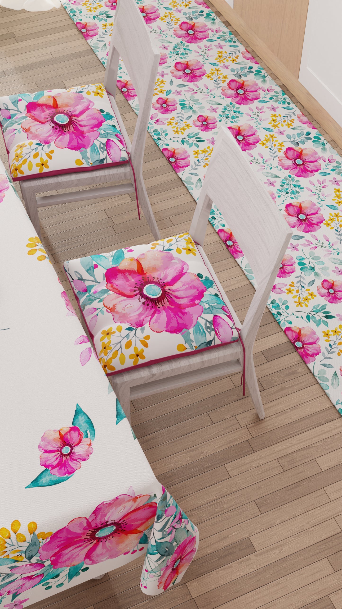Cuscini per sedie Floral-01 Seni Artigiani | PETTI HOME