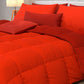 Duvet Quilt for Double, Single, Square and a Half, Bordeaux Red