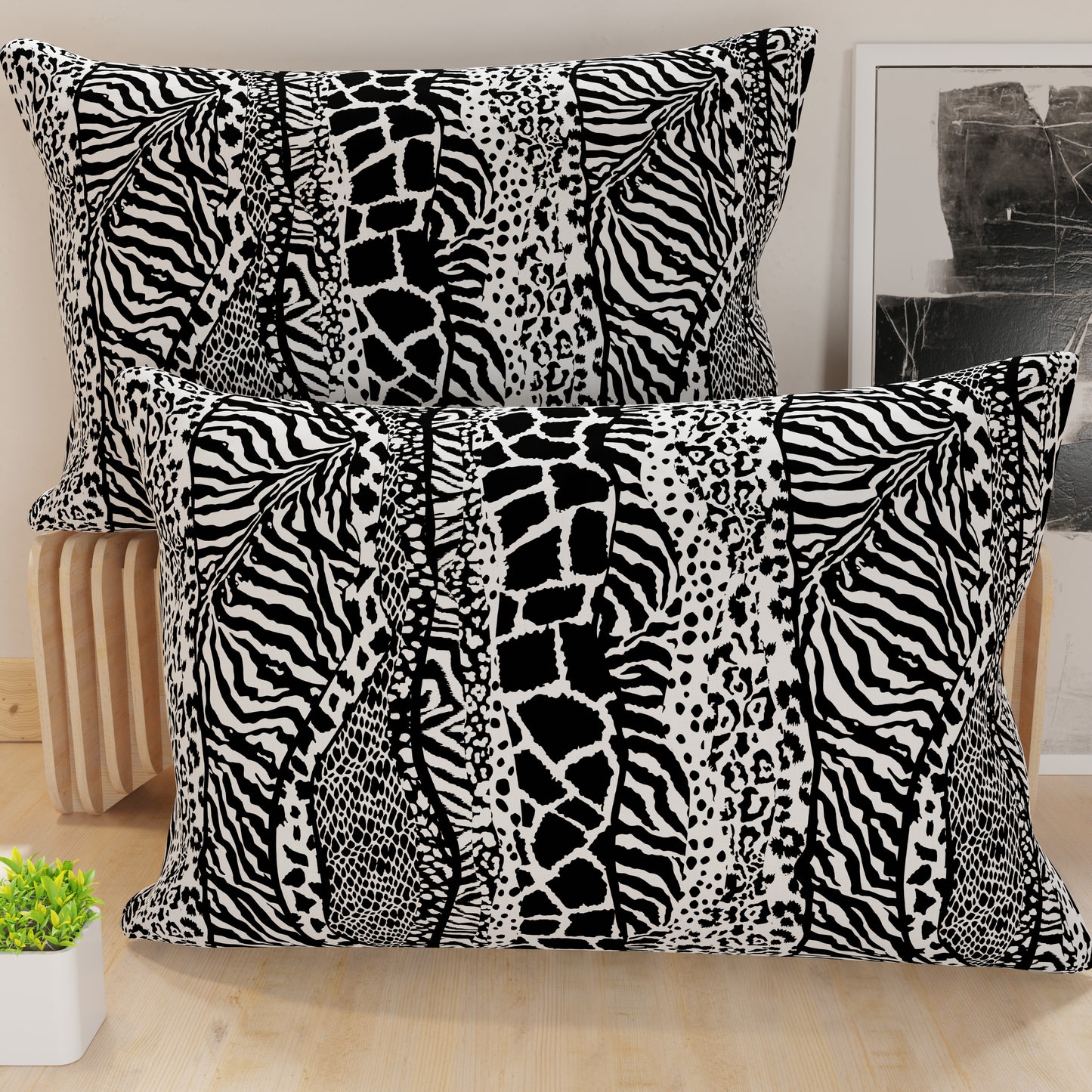 Pillowcases, Pillowcases in Digital Print, Animal Zebra