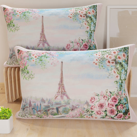 Pillowcases, Digitally Printed Cushion Covers, Paris City