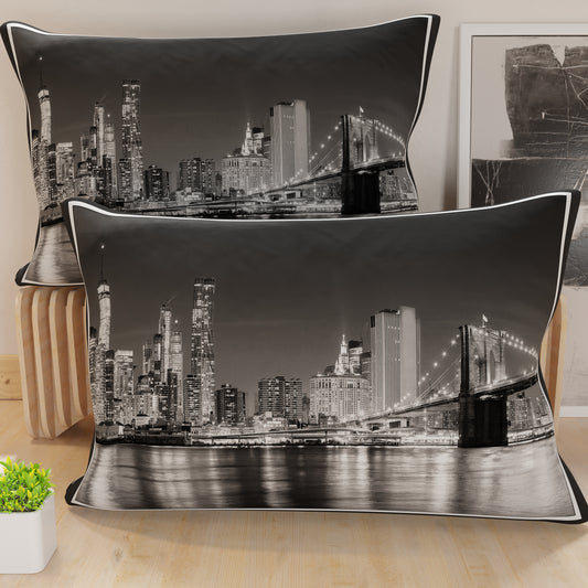 Pillowcases, Digitally Printed Cushion Covers, City 03