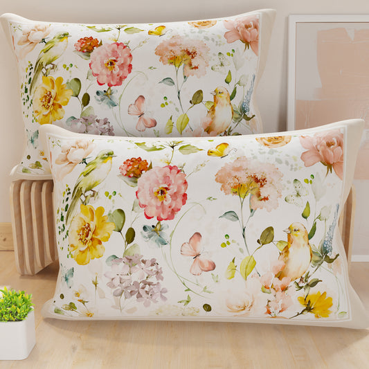 Pillowcases, Cushion Covers in Digital Print, Floral 06
