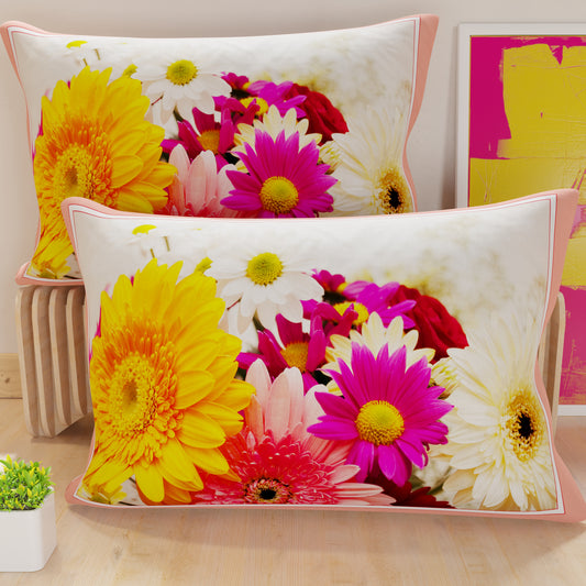 Pillowcases, Cushion Covers in Digital Print, Floral 13