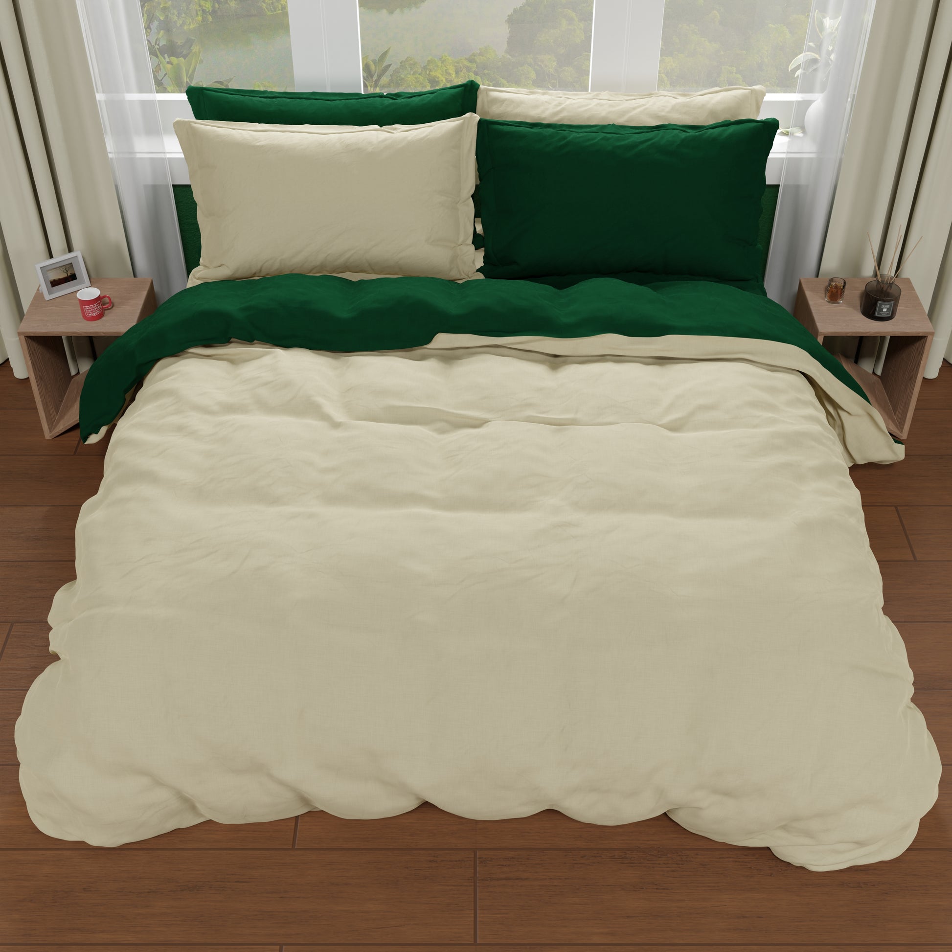 Set Copripiumino per Gatto,3 Pezzi Set di Biancheria da Letto con Guanciale, Copripiumino in Microfibra di Poliestere Winter Summer (Gatto Verde, 200 * 200cm Set Copripiumino per Gatto,3 Pezzi Set di Biancheria da Letto con Guanciale, Copripiumino in Microfibra di Poliestere Winter Summer (Gatto Verde, 200 * 200cm