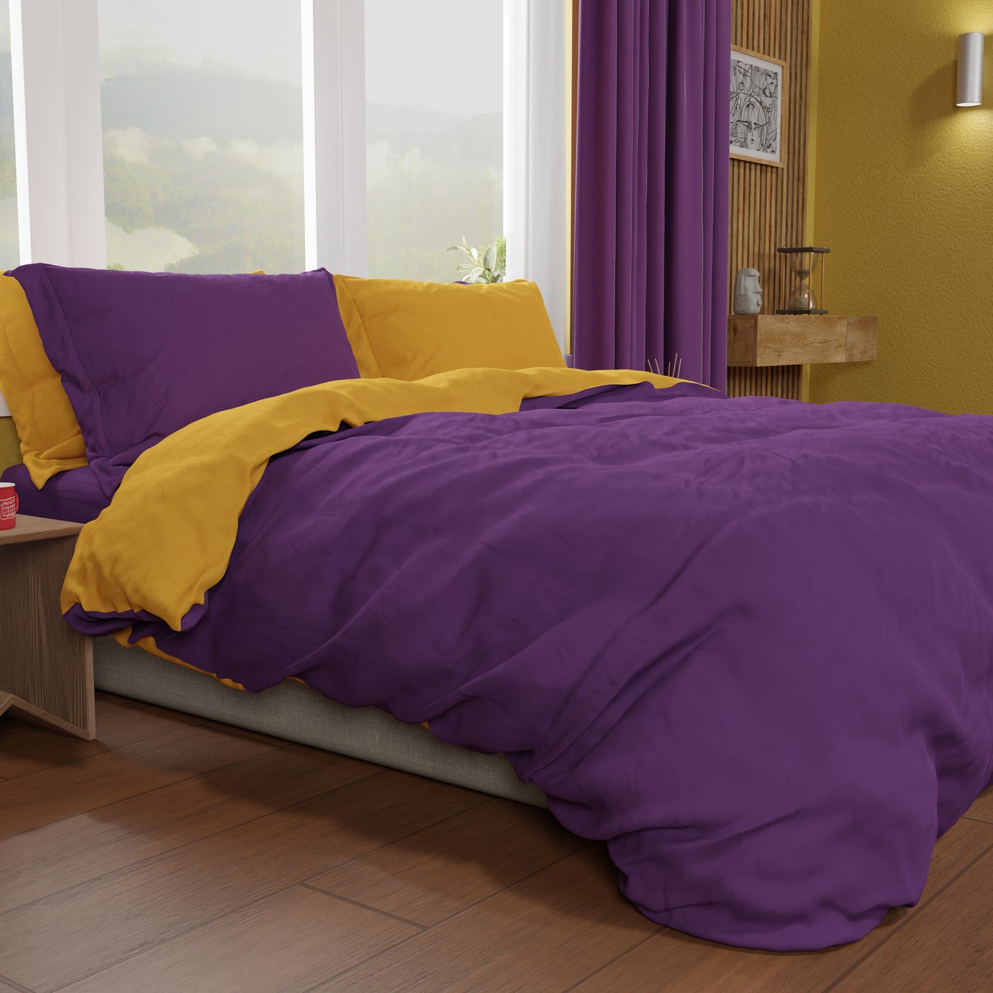 NATTHÄGER copripiumino e federa, arancione/tigre, 150x200/50x80 cm NATTHÄGER copripiumino e federa, arancione/tigre, 150x200/50x80 cm