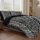 Duvet cover for double, single, one and a half square, animalier zebra
