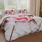 Housse de couette double, simple, queen size, Country Chic