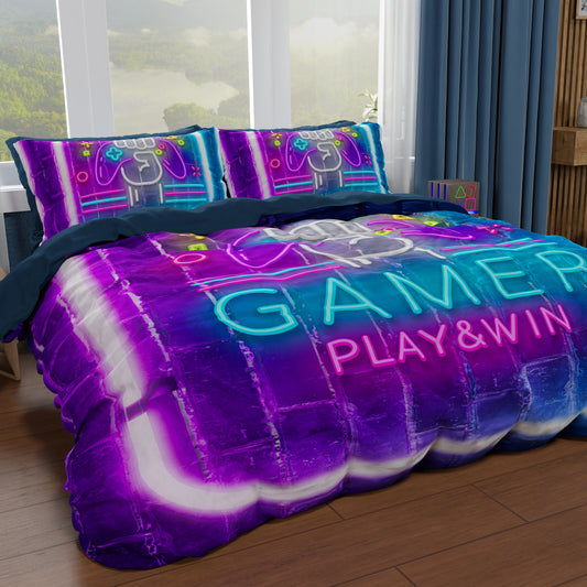 Duvet Cover Double, Single, Queen and a Half, Gamer