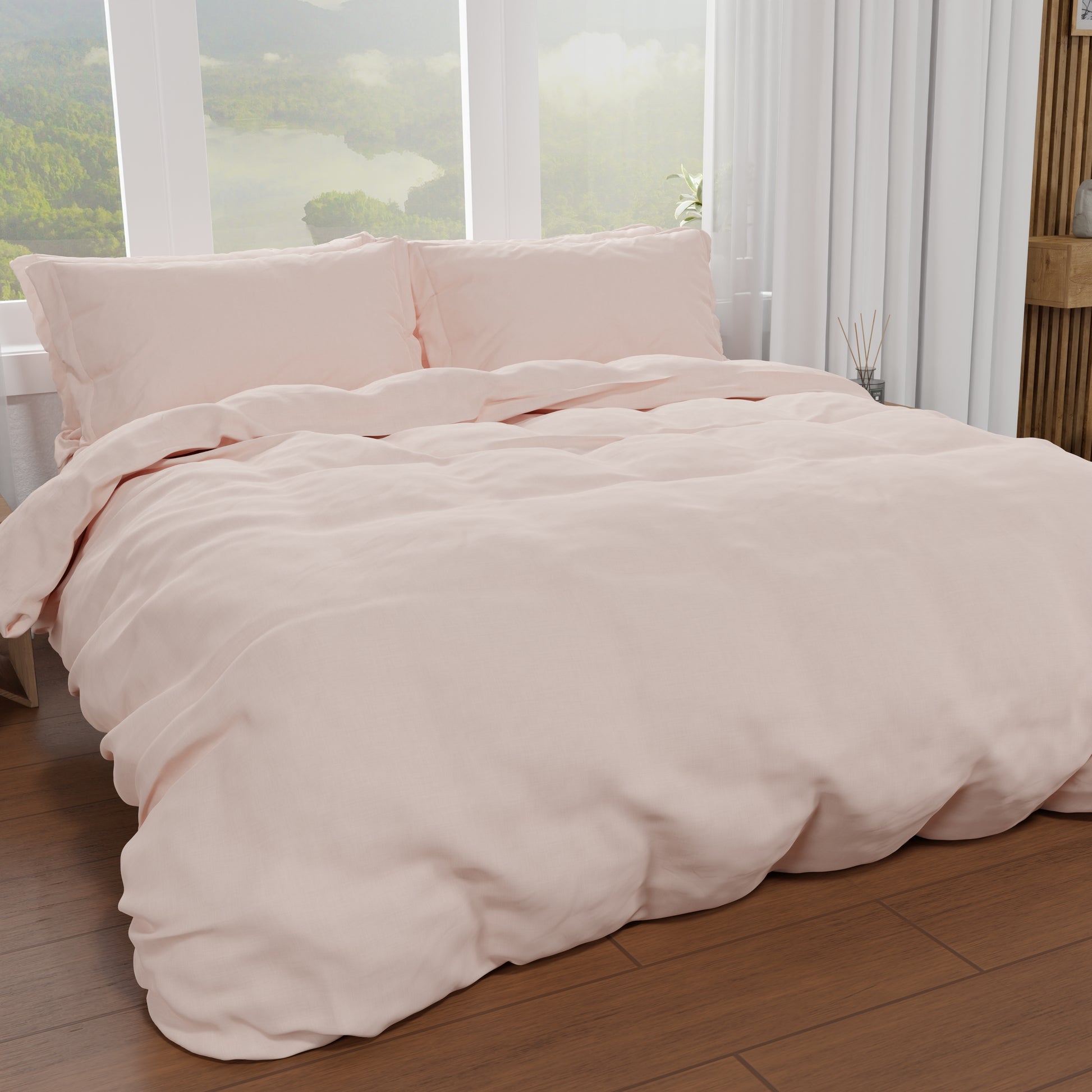 Banzaii - Completo Lenzuola Matrimoniale Maxi In Microfibra Made In Italy Con Angolo h 30 cm Alessia Rosa Banzaii - Completo Lenzuola Matrimoniale Maxi In Microfibra Made In Italy Con Angolo h 30 cm Alessia Rosa
