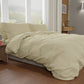 Double Duvet Cover, Duvet Cover and Pillowcases, Dove Gray Solid Color