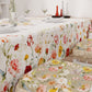 Chair Cushions with Elastic Digital Print Chair Cover 2 Pieces Floral 06 Beige