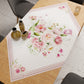 Modern Kitchen Centerpiece in Shabby Powder Pink Digital Print