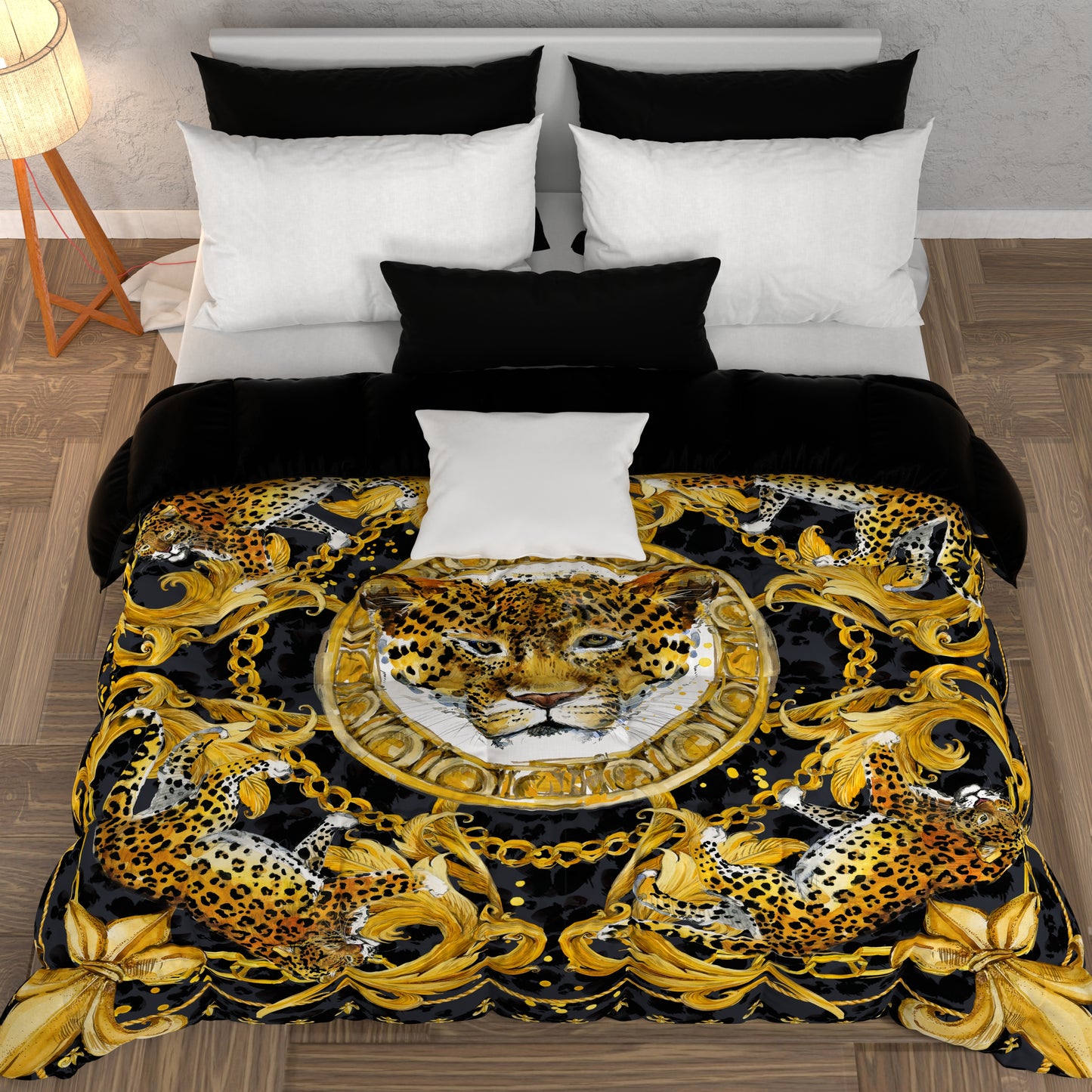 Duvet, Double Quilt, Single, Square and a Half, Leopard