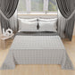 Gray Double Face Spring Autumn Bedspread Quilt