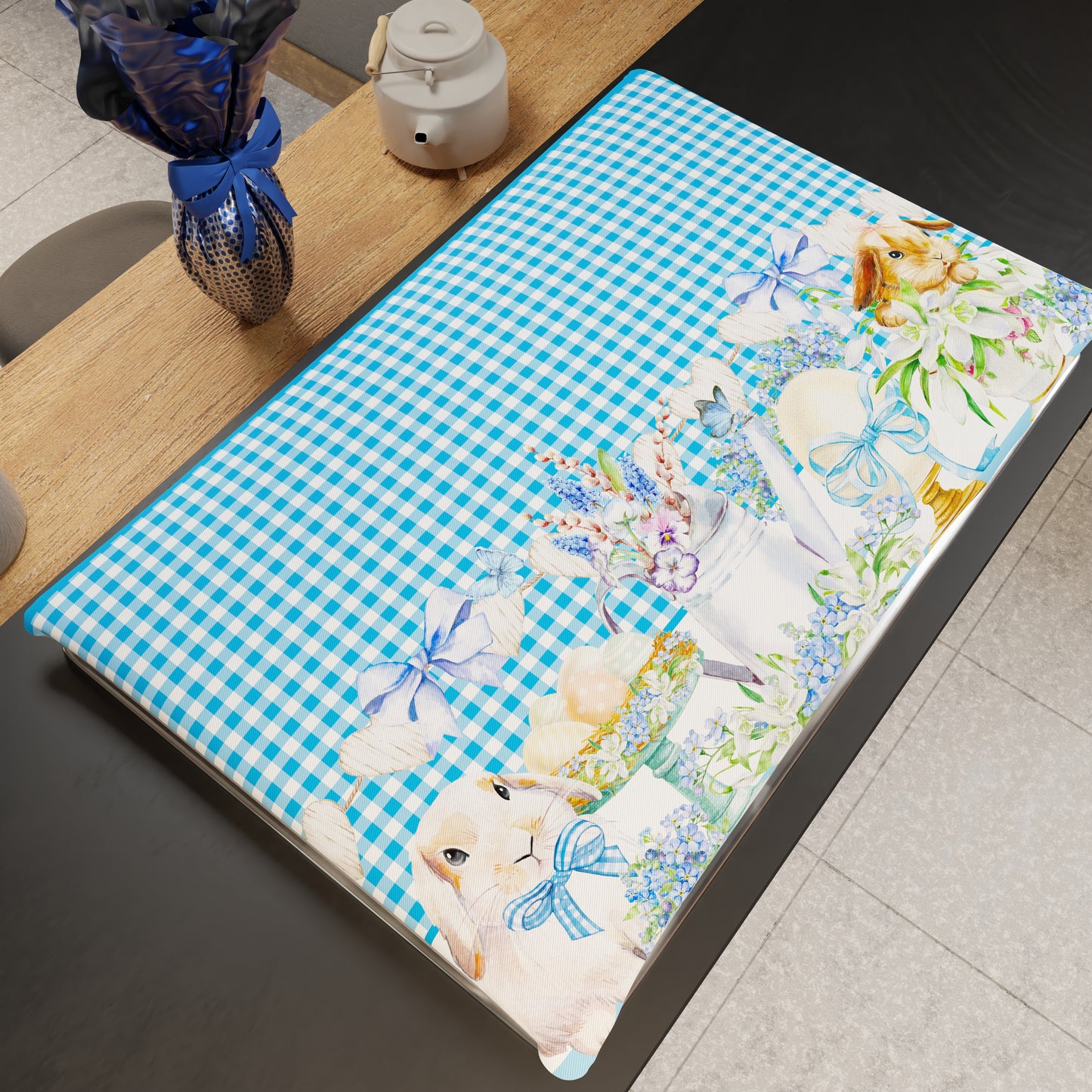 Easter Cooker Cover in Vichy Digital Print