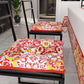 Cushions for Chairs Chair Cover 6 Pieces Vietri 02 Red